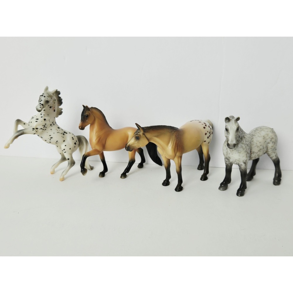 Breyer Model Horse stablemate lot rearing drafter Quarter Horse
